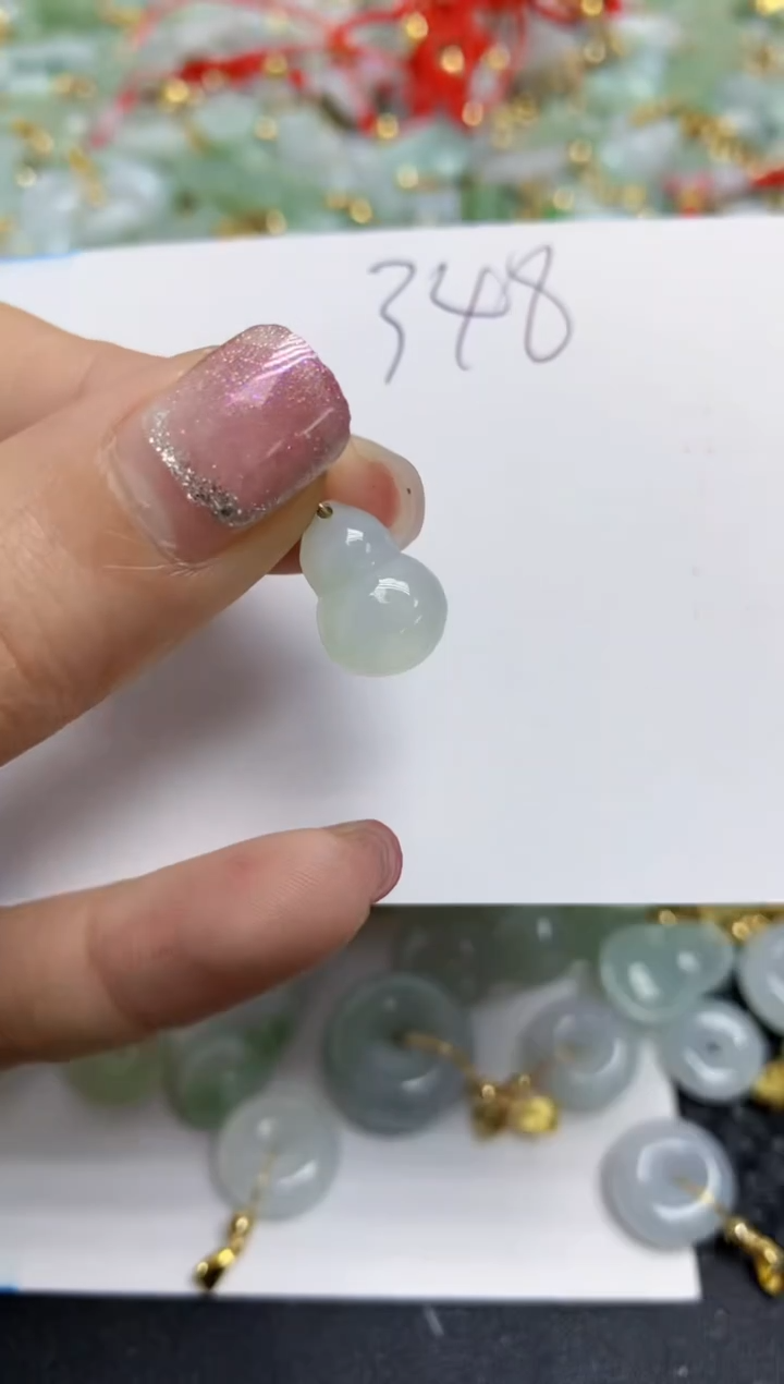 【闪购商品】翡翠颈饰合金天然翡翠A货