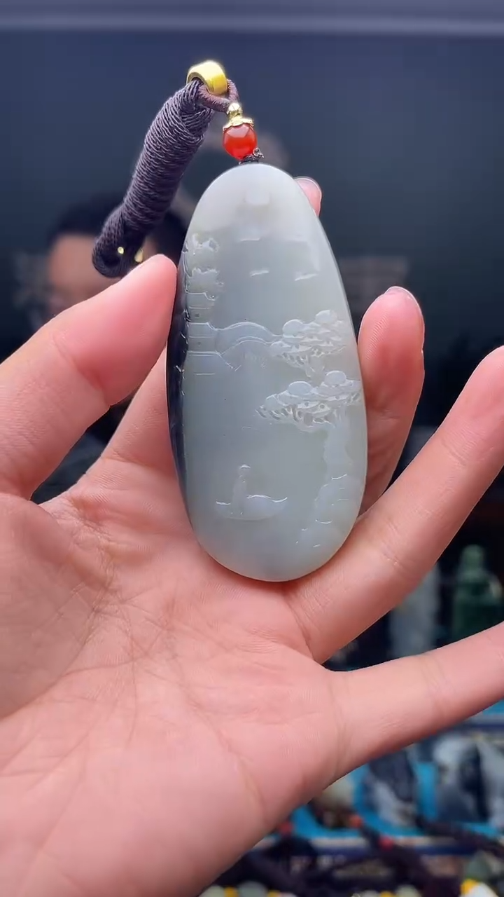 未镶嵌和田玉挂件1