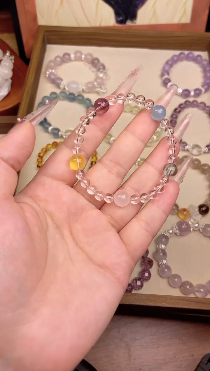 【闪购商品】水晶手链未镶嵌白水晶