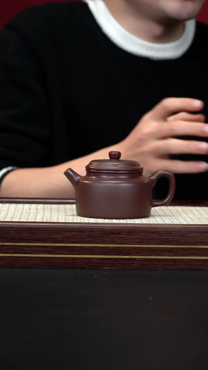 茶壶紫砂LCC紫泥 德钟