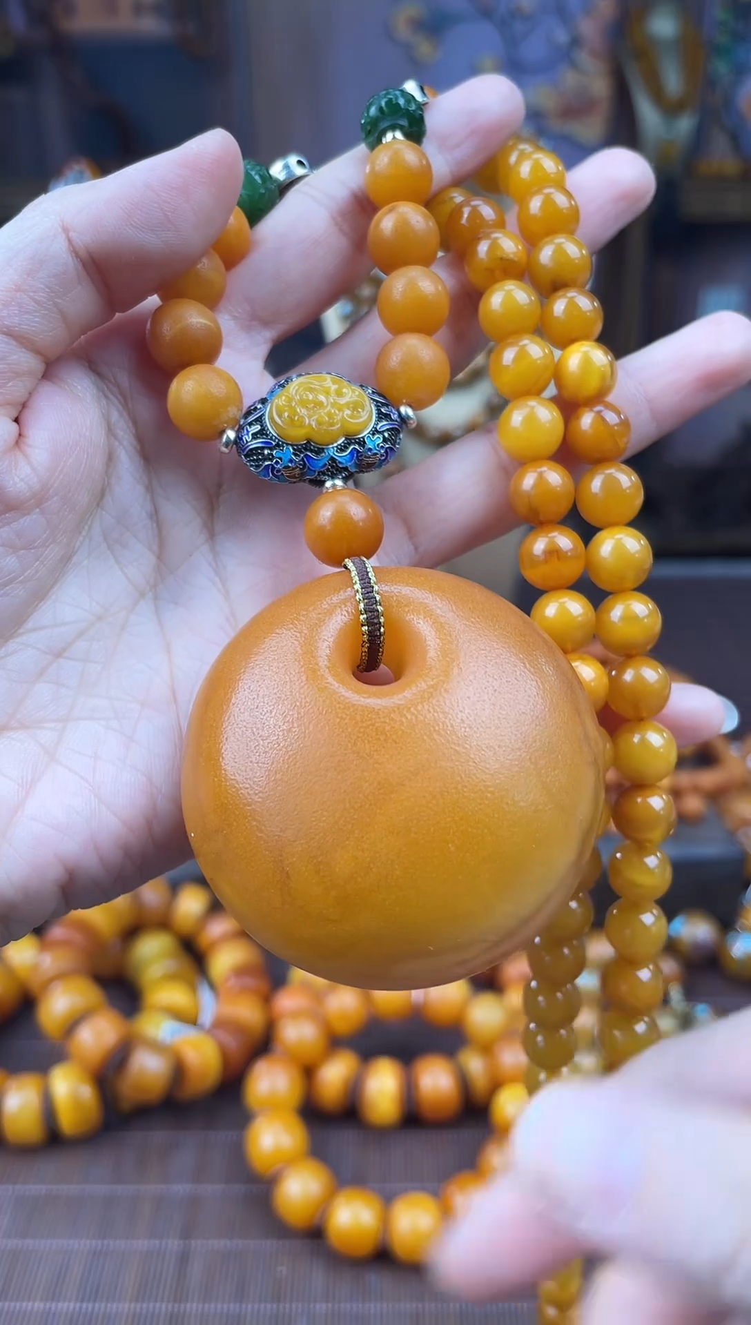 裸石琥珀未镶嵌多样性发货1，假一赔4