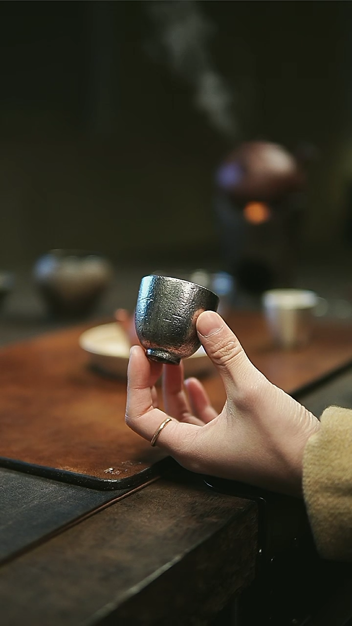 【闪购商品】松风陶泥银彩杯1111111111