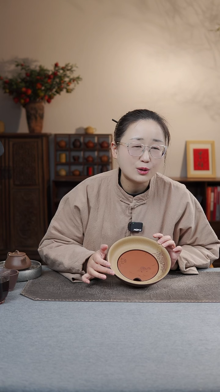 【闪购商品】紫砂茶杯一团和气干泡壶承