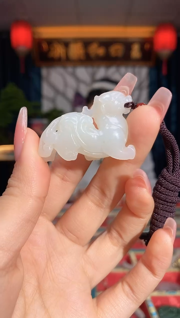 【闪购商品】和田玉颈饰未镶嵌貔貅