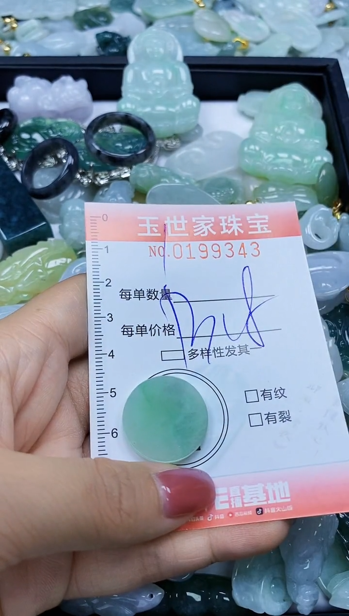 【闪购商品】翡翠颈饰未镶嵌闪购0199343