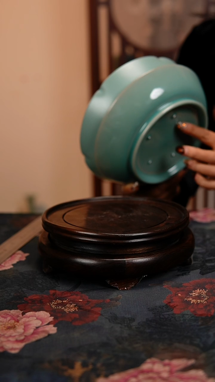 瓷片原产地原矿釉汝瓷