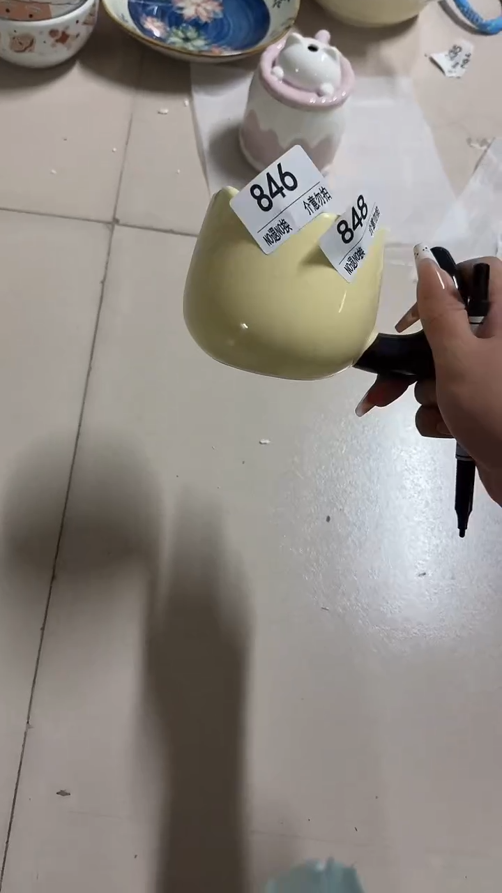 陶瓷手柄款微瑕四单包邮848