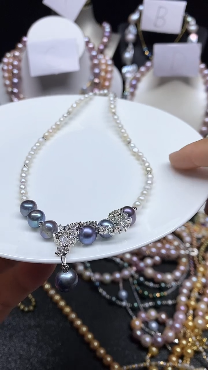 【闪购商品】淡水珍珠颈饰未镶嵌多人