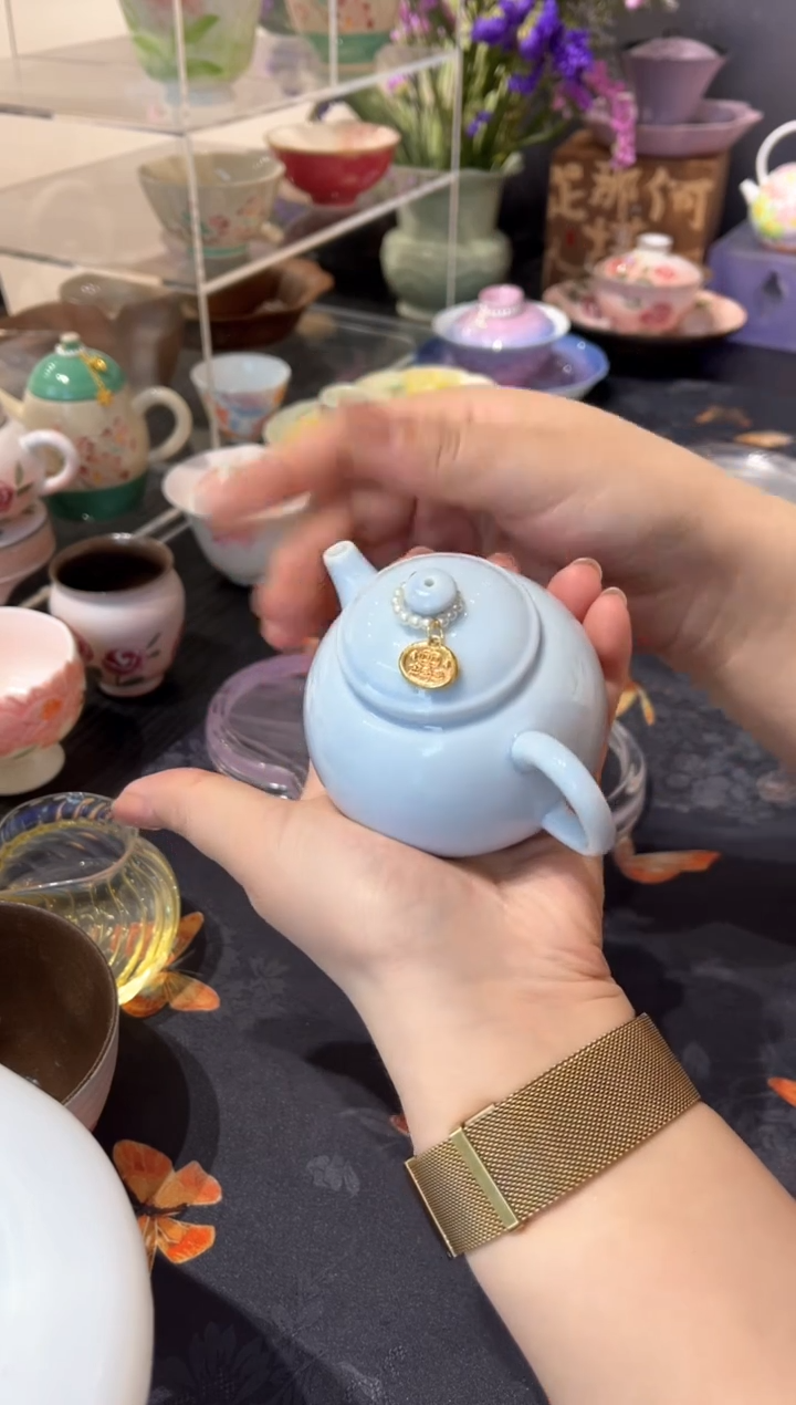 【闪购商品】微瑕 泡茶壶+提溜 拍照样品