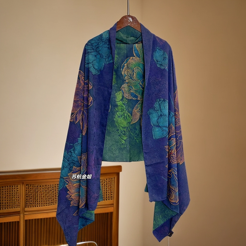 145【金姐专属】新款双面时尚百搭丝巾