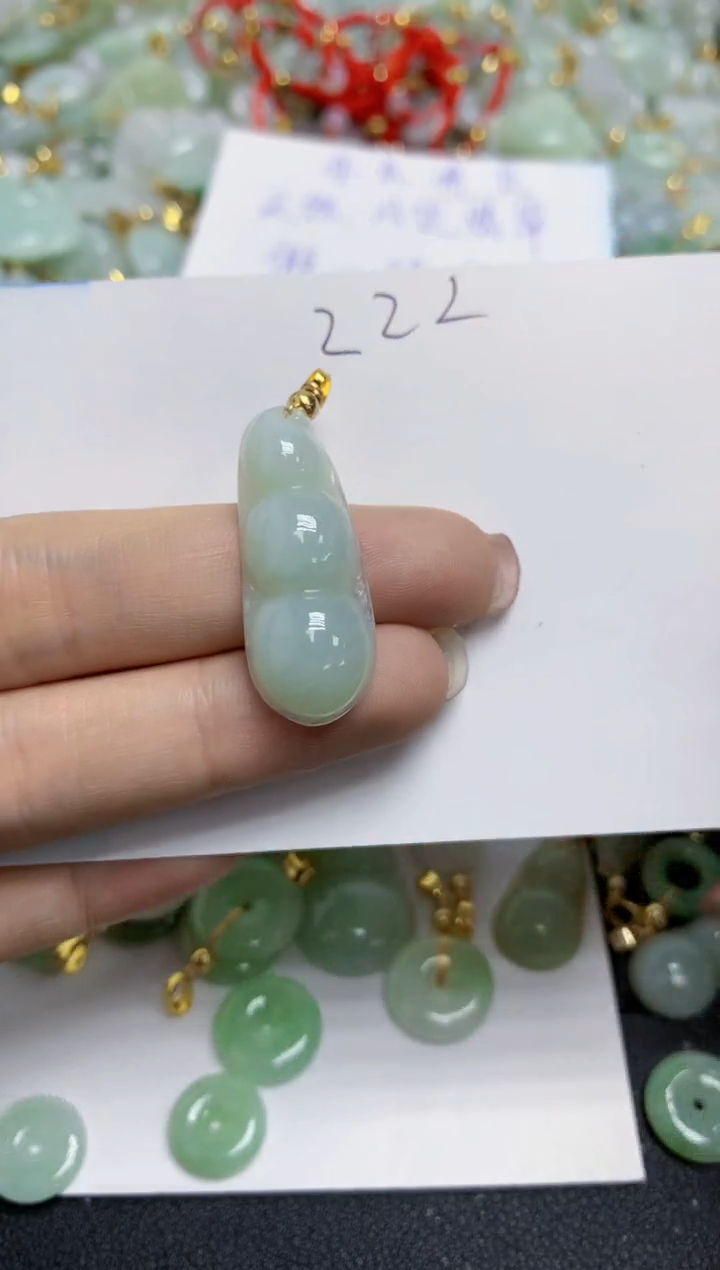 【闪购商品】翡翠颈饰合金天然翡翠A货