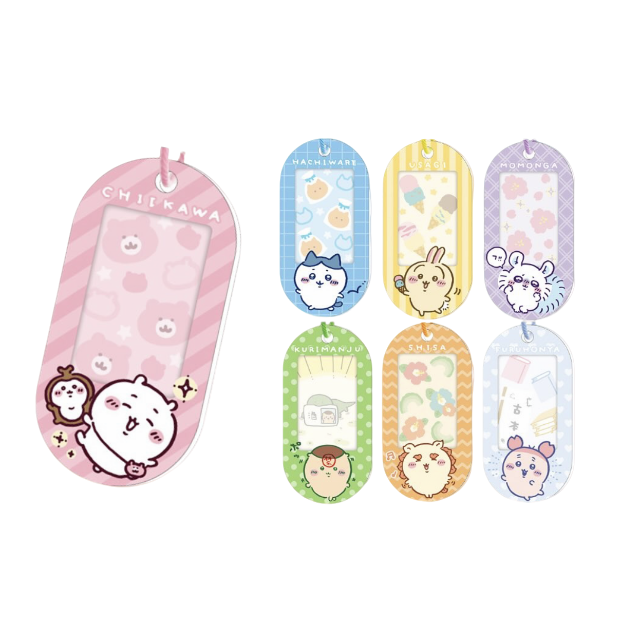 【我拆日谷新品】chiikawa名牌钥匙扣