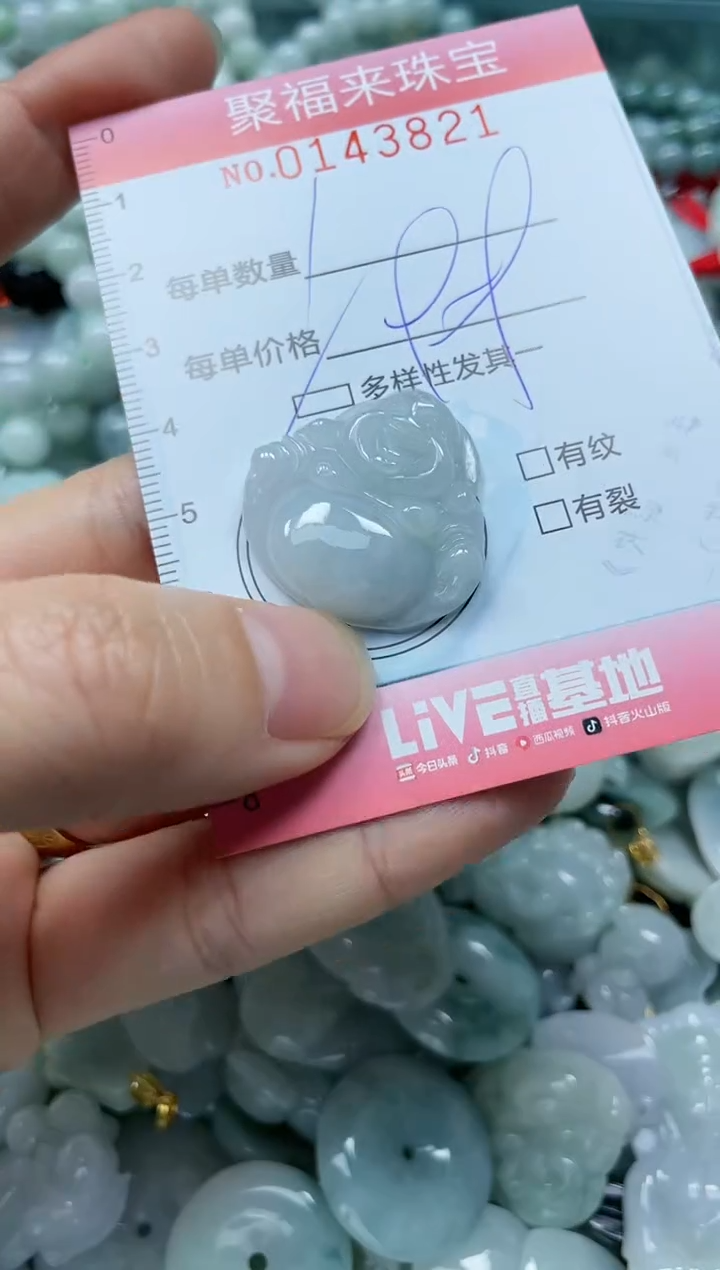 【闪购商品】翡翠未镶嵌颈饰闪购0143821多样性发其一