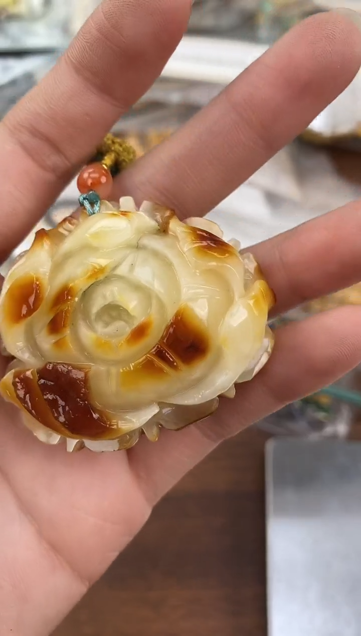 裸石琥珀未镶嵌天然琥珀蜜蜡