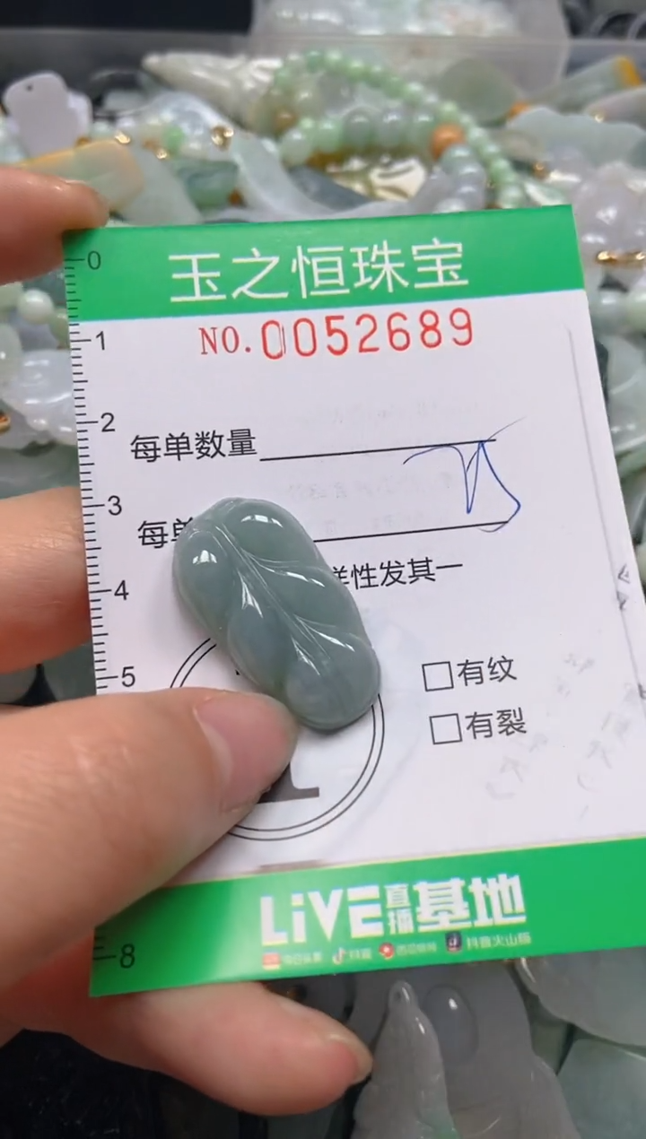 【闪购商品】翡翠颈饰未镶嵌闪购0052689