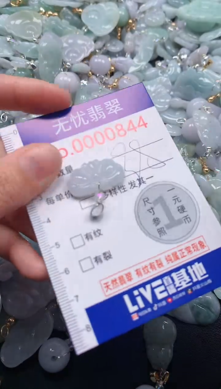 颈饰未镶嵌翡翠844