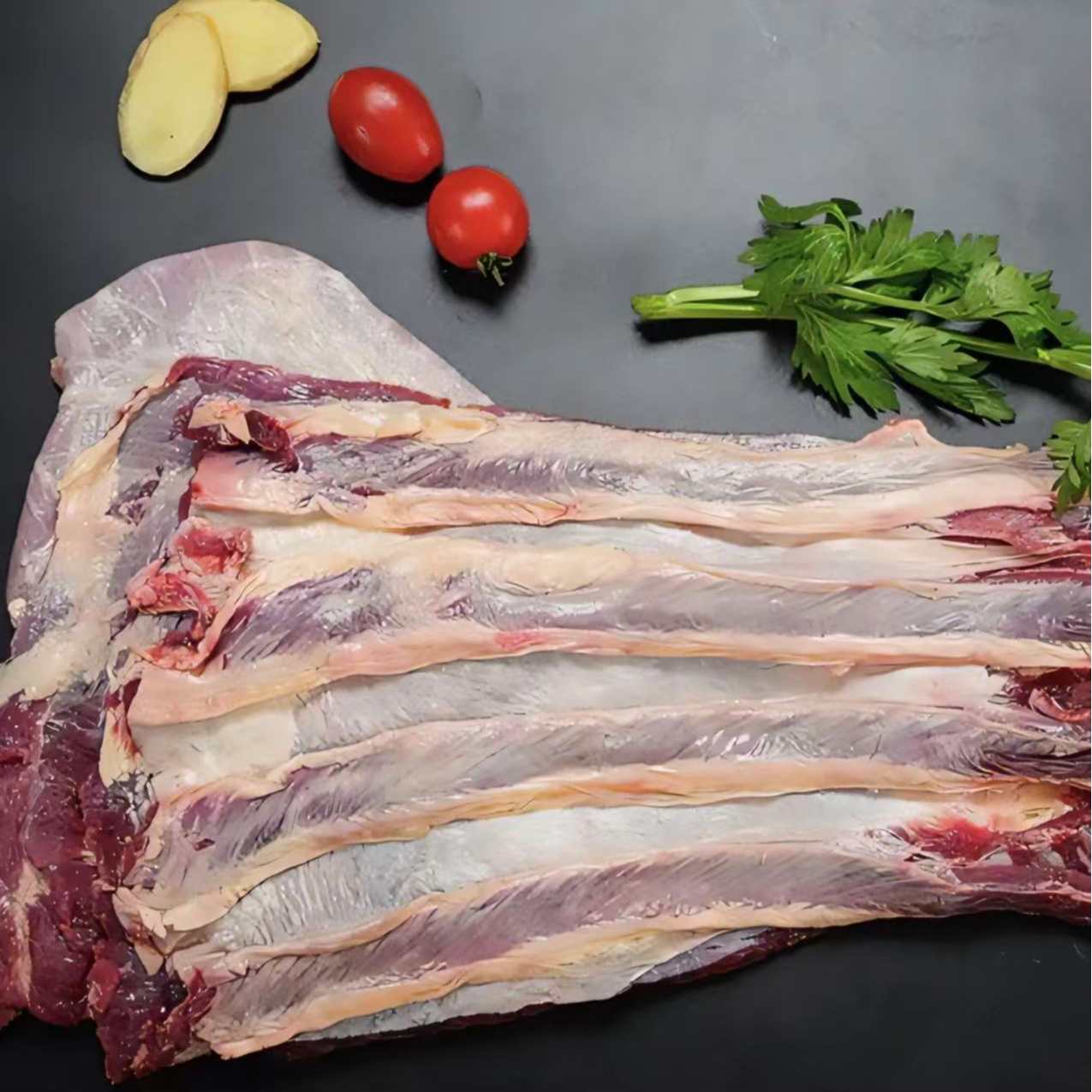 【牛肋条】牛五花 烧烤火锅红烧肉串 原切生鲜冷冻顺丰发货肥瘦相间