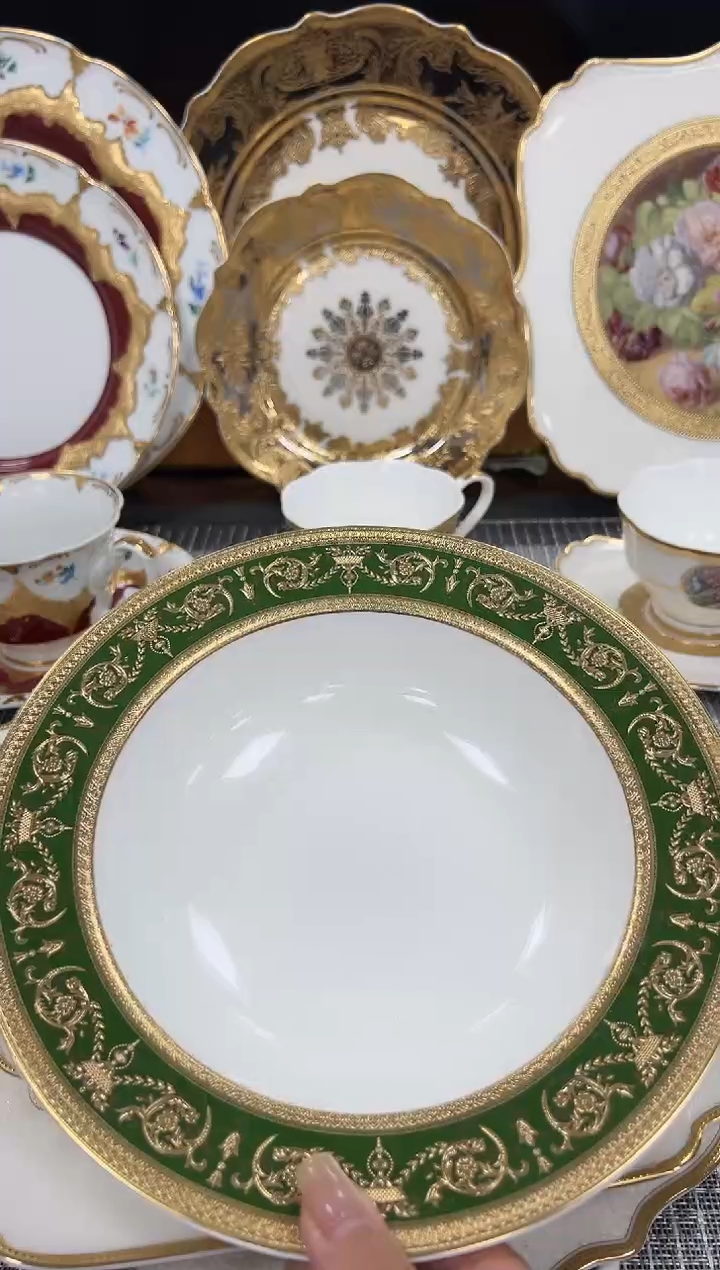 【闪购商品】瓷片8.5英寸草帽盘 微瑕 福利价