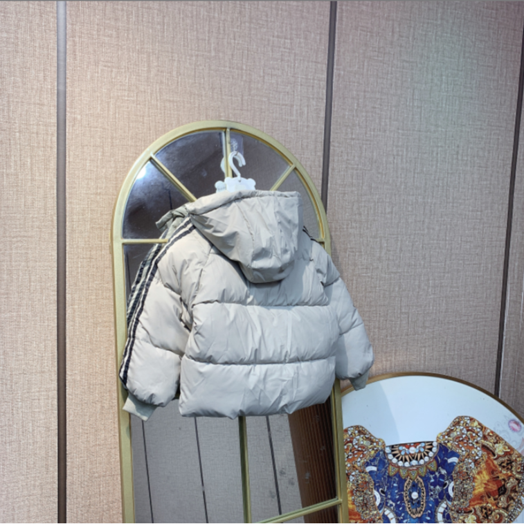 R3208  微气味  宝宝灰色厚上衣外套    加绒