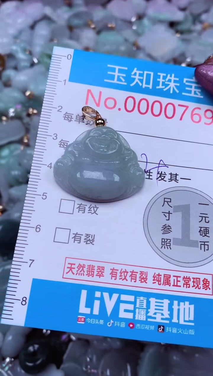 吊坠(不含链)未镶嵌翡翠769