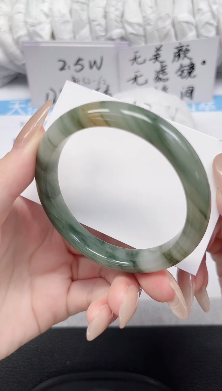 未镶嵌手镯石英岩玉244-55/56