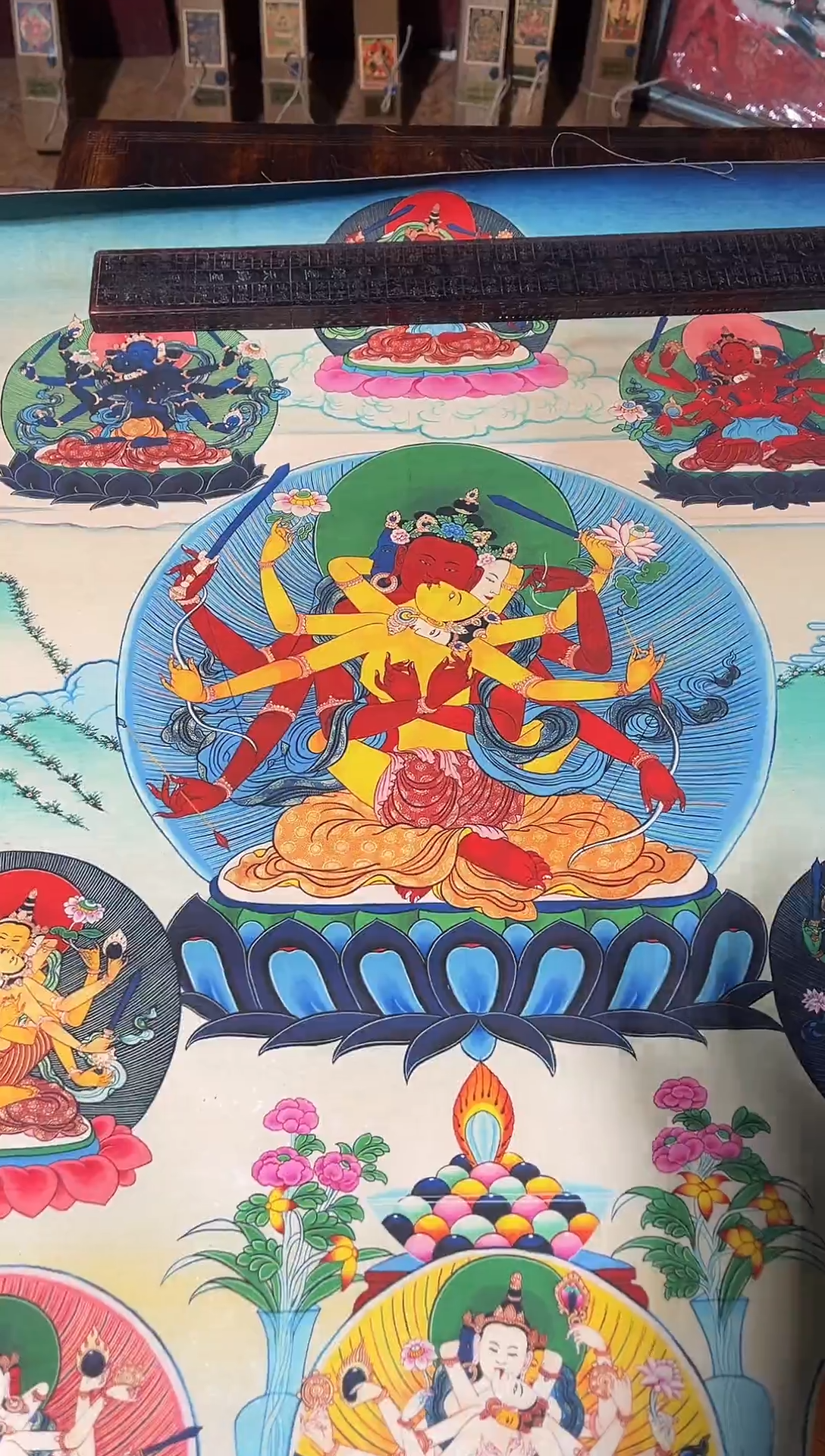 卷轴画东东唐卡tk160