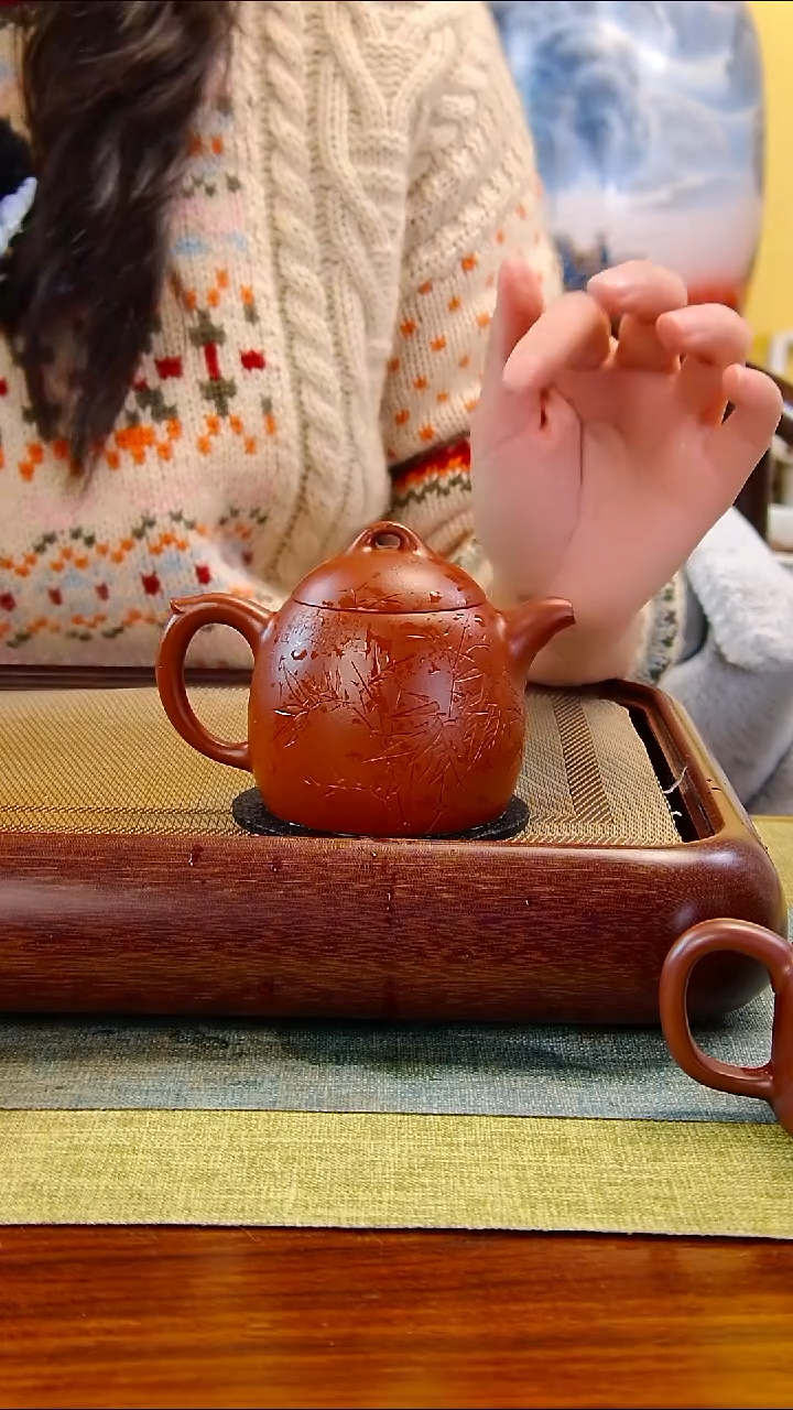 茶壶紫砂徐记福康 原矿紫砂 5