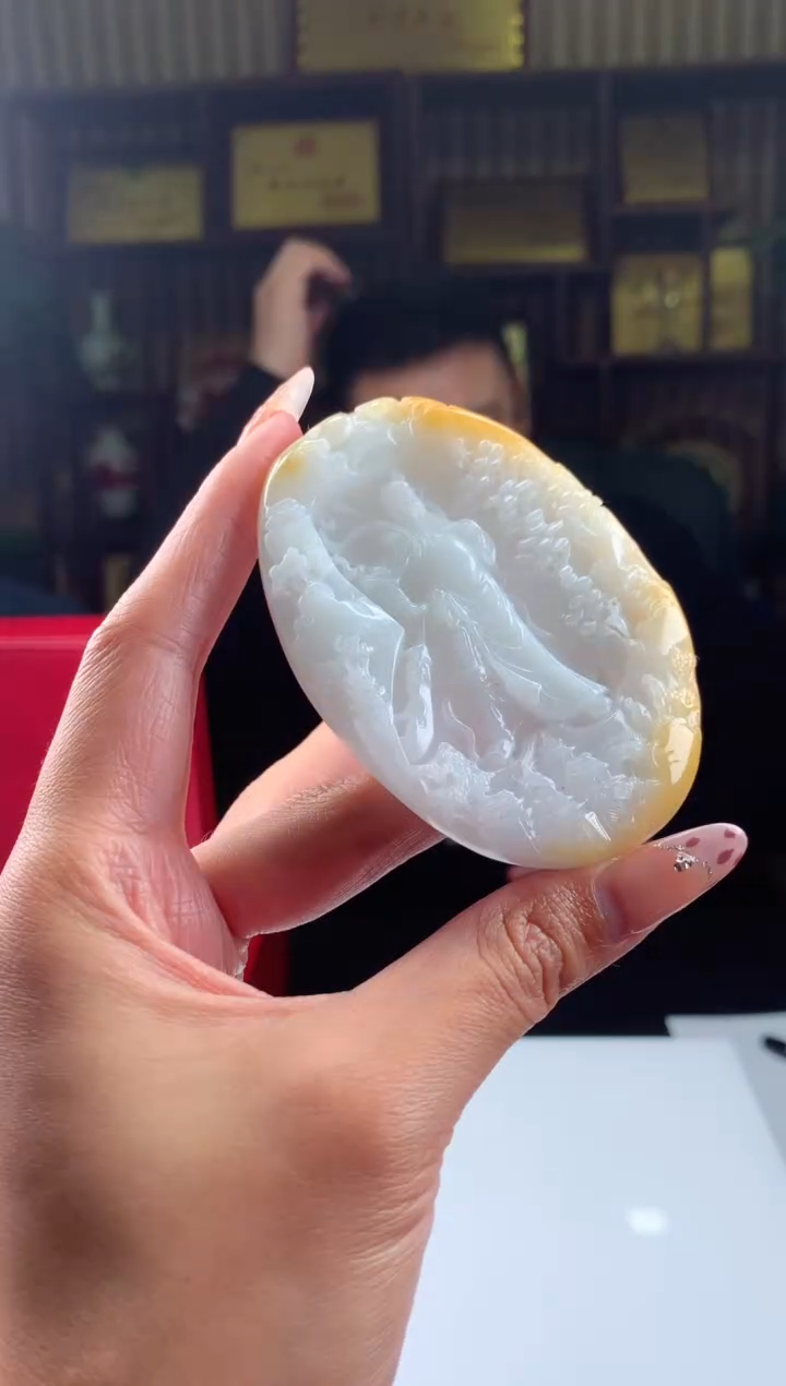 【闪购商品】定制翡翠未镶嵌挂件发货（拍一发一）