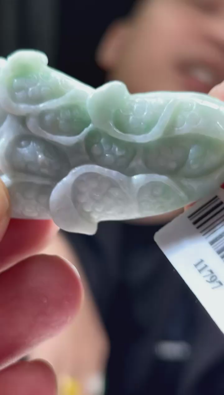 【闪购商品】翡翠颈饰未镶嵌天然翡翠(多样性发)白菜