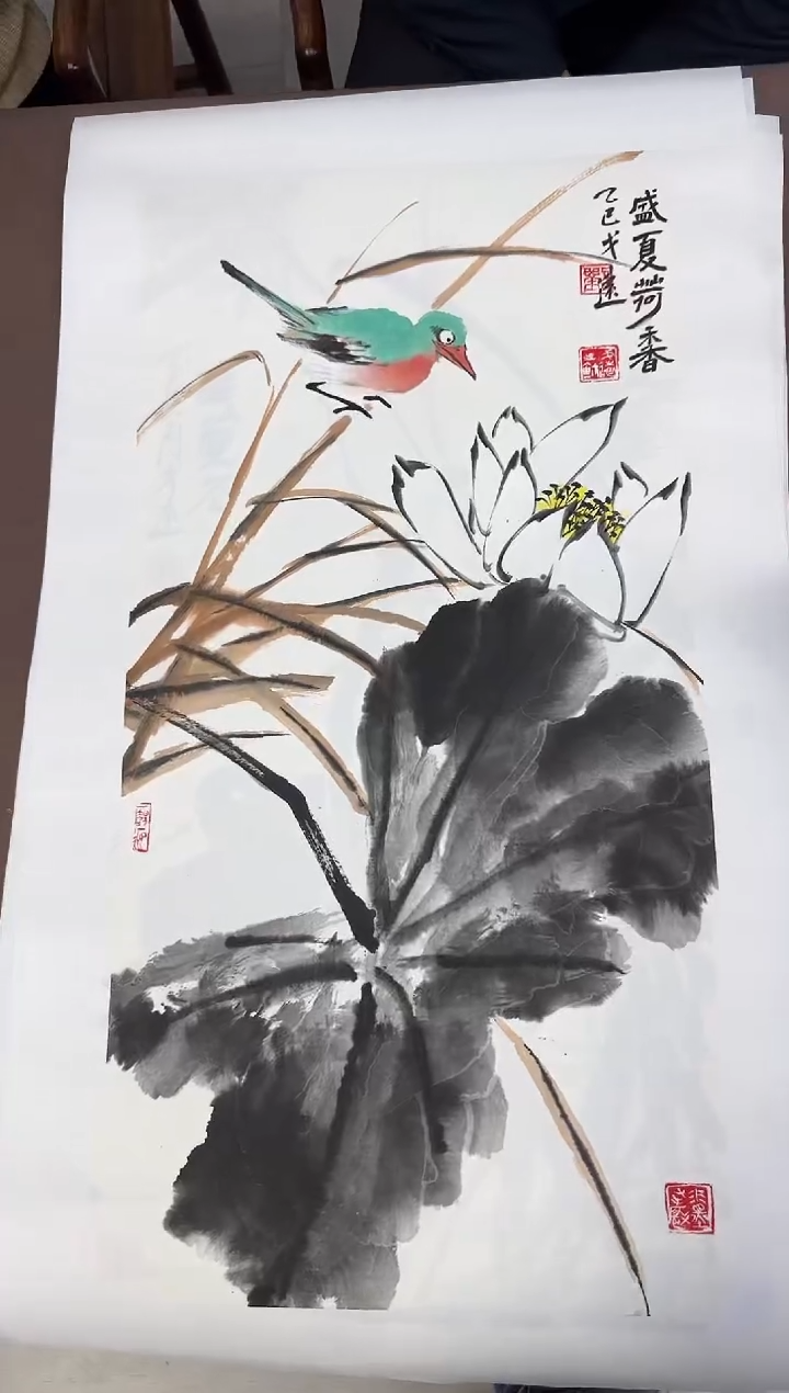 纸本1定制，戈老师国画作品