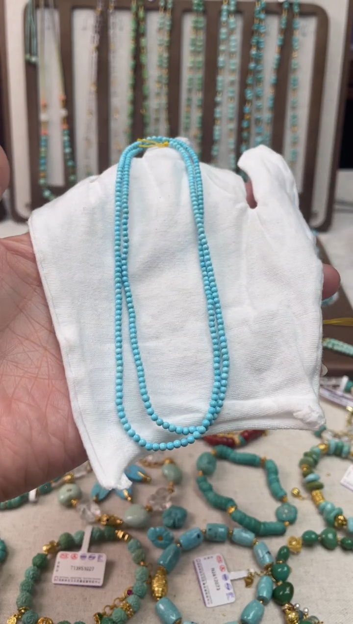 【闪购商品】绿松石未镶嵌项链1