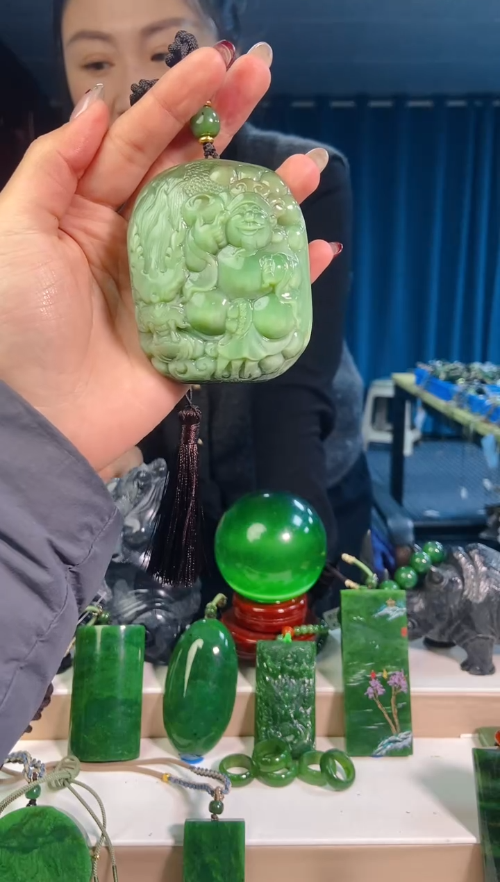 【闪购商品】和田玉挂件未镶嵌1