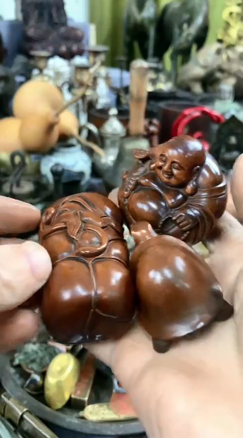 【闪购商品】杂项一物一拍木把件三个