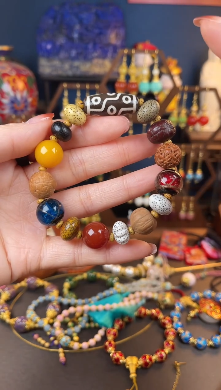 【闪购商品】玛瑙/玉髓手串未镶嵌多宝手串