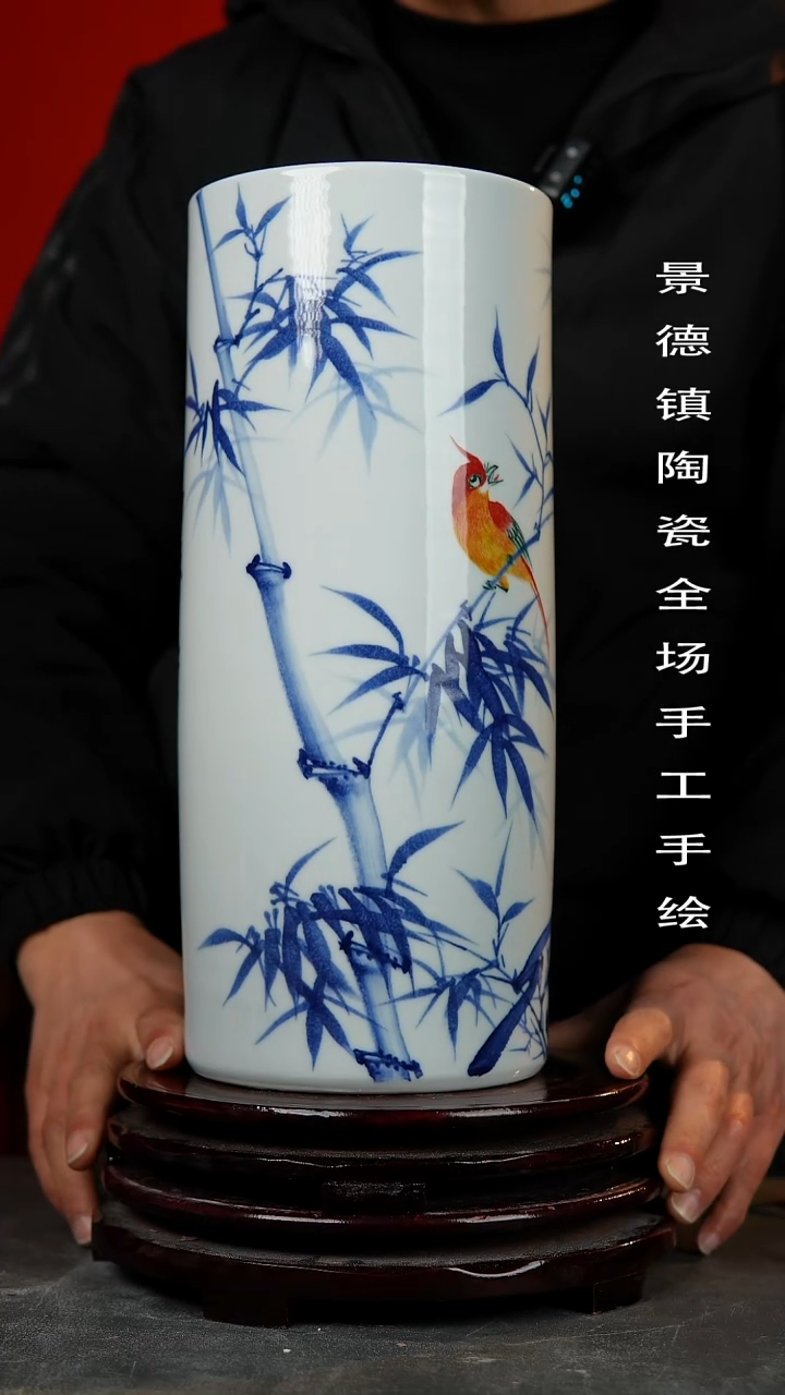 【闪购商品】摆件景德镇陶瓷手工手绘8