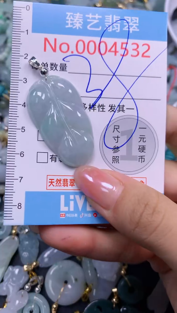 颈饰未镶嵌翡翠4532