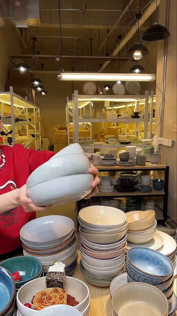 瓷❤****?225外贸尾货窑变釉下彩默认微瑕