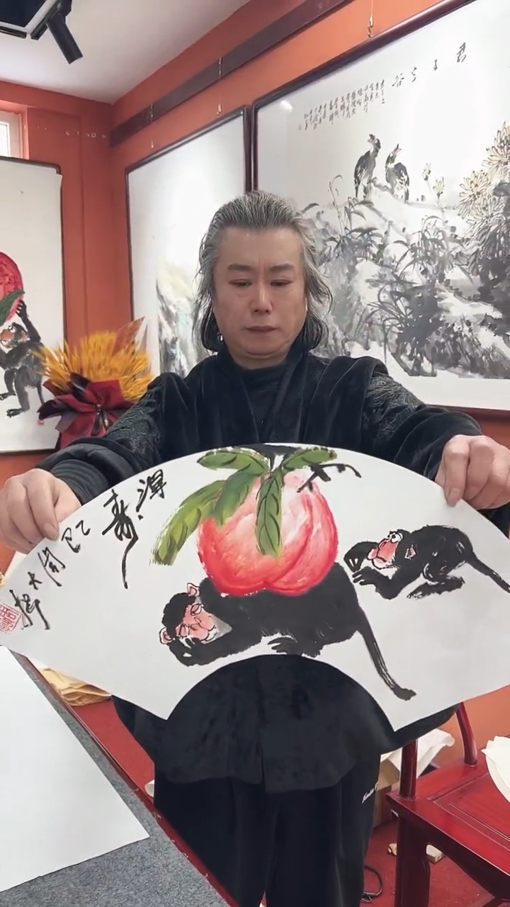 国画周大拙/国画/花鸟