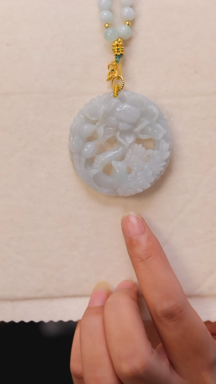 【闪购商品】翡翠颈饰未镶嵌24小时内发货质保A货