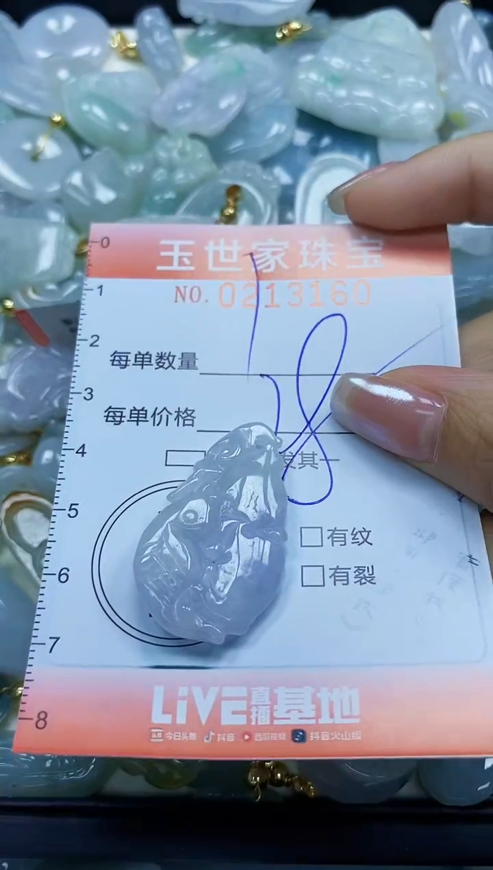 【闪购商品】翡翠未镶嵌颈饰闪购0213160