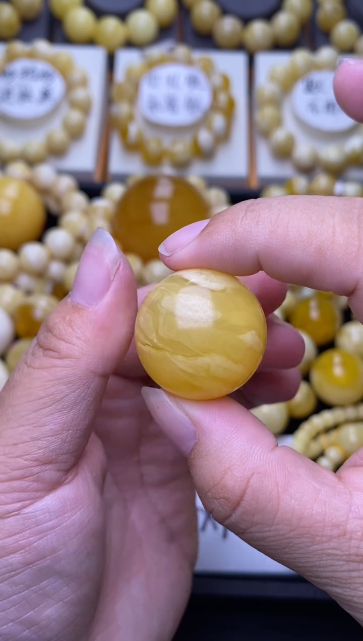 裸石琥珀未镶嵌大小姐珠宝严选22