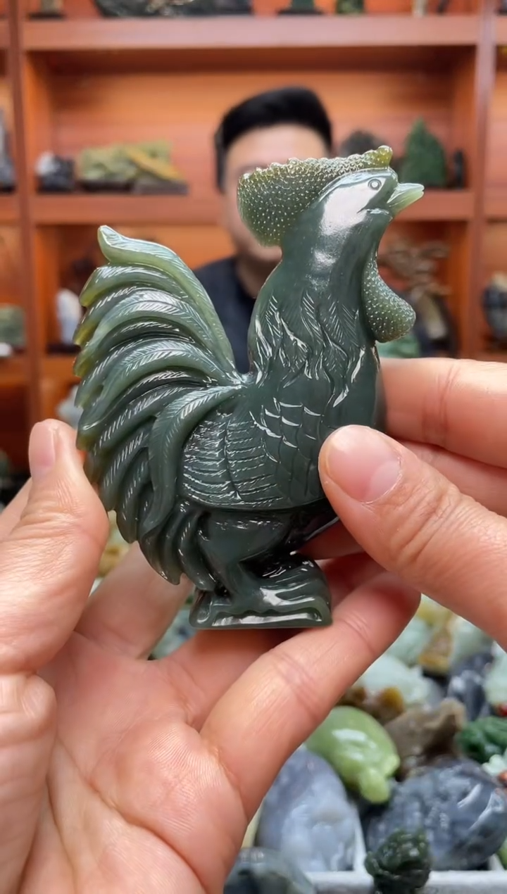 未镶嵌和田玉摆件1