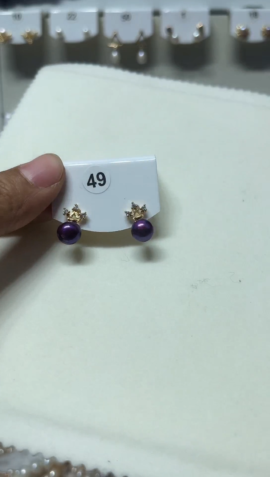 未镶嵌淡水珍珠耳饰珍珠耳饰