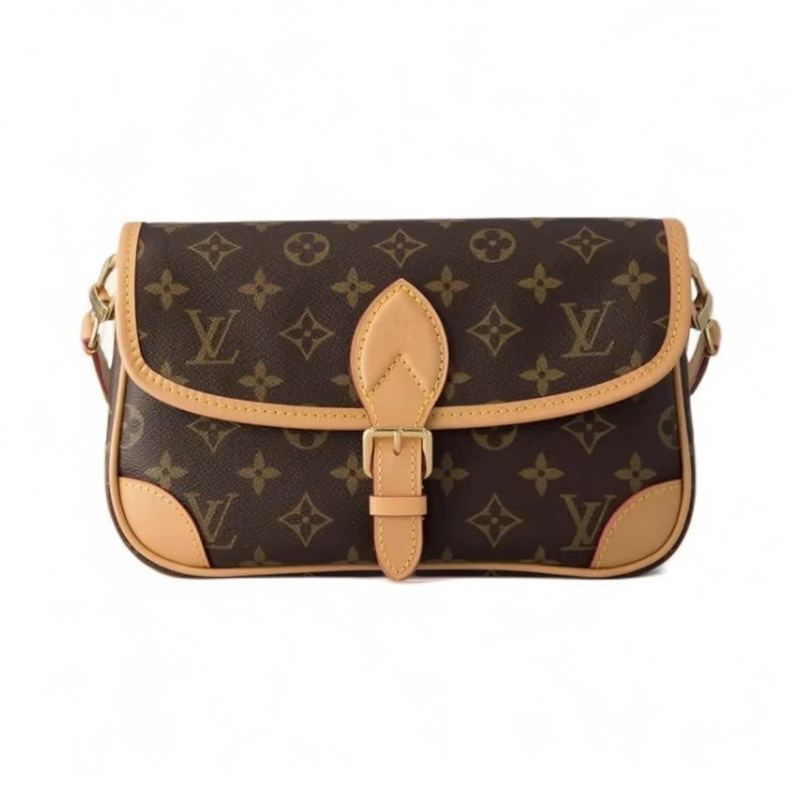 修复品 LouisVuitton/路易威登 老花法棍单肩斜挎包/x