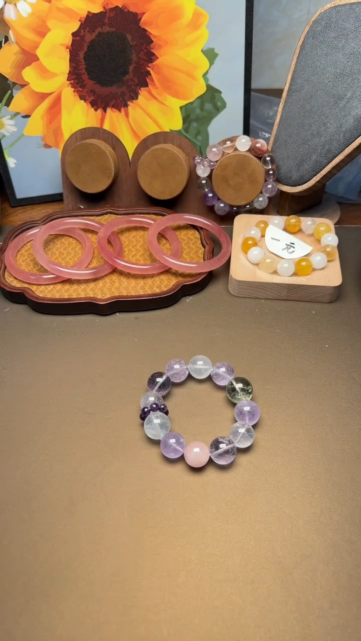 未镶嵌手串水晶1
