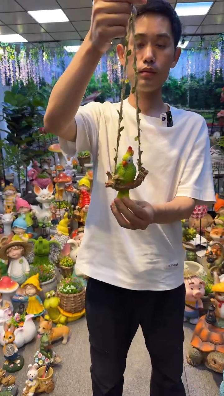 无花朵花园庭院摆件&00&