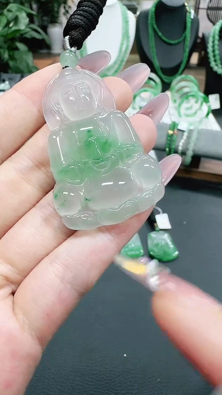 未镶嵌1石英质玉（非洲翠）/0983