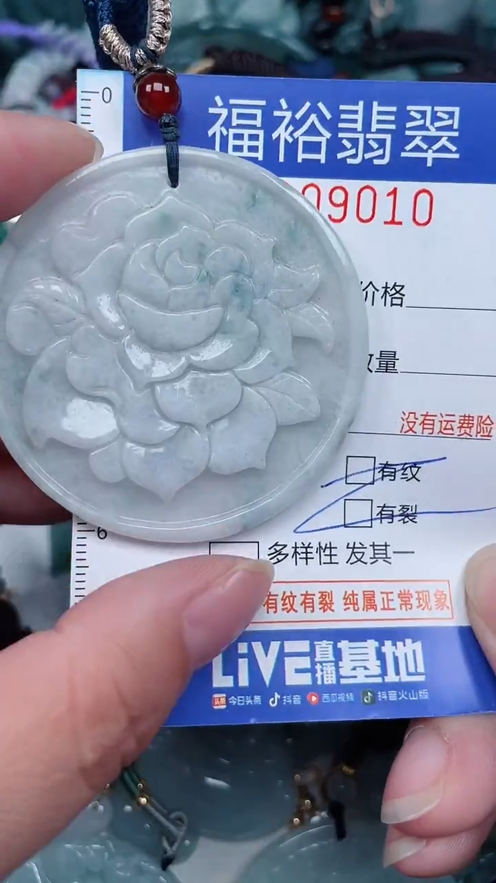 颈饰未镶嵌翡翠...0009010有微瑕