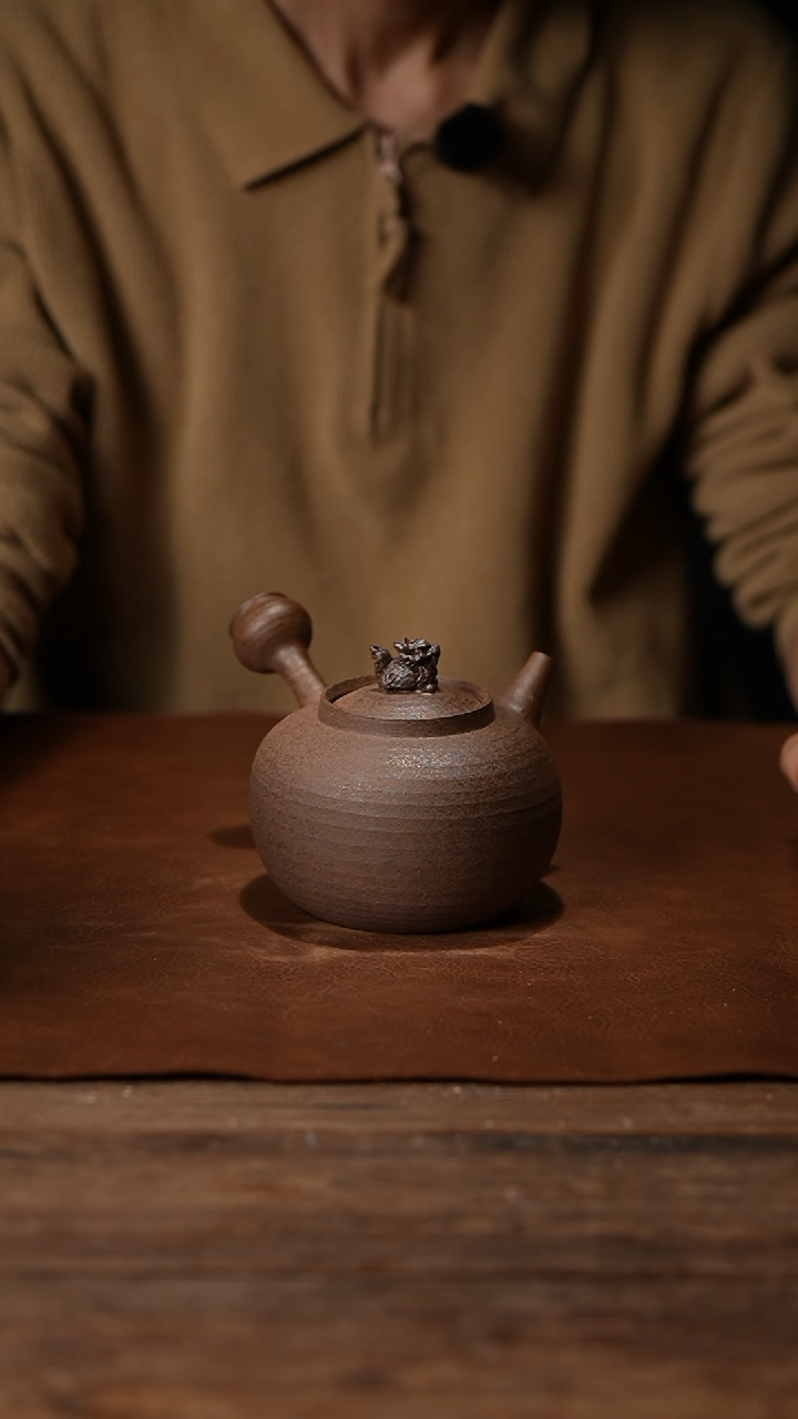 025龙龟侧把煮水壶