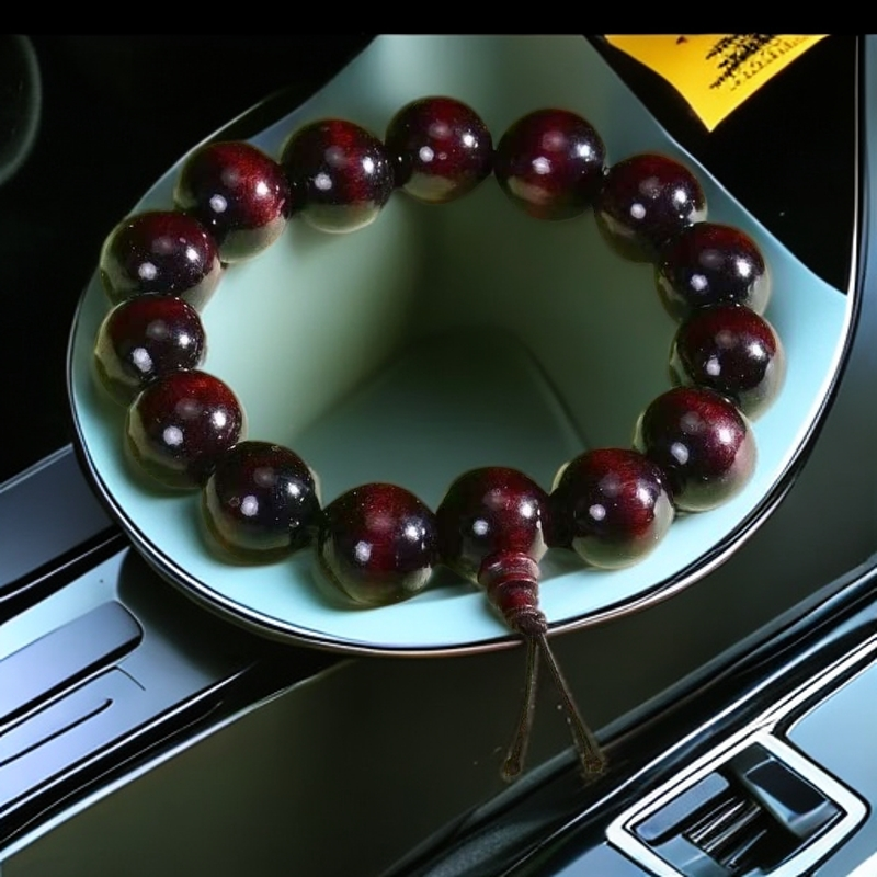 非金属木质手链 佛珠男士木头手串把玩摆件饰品